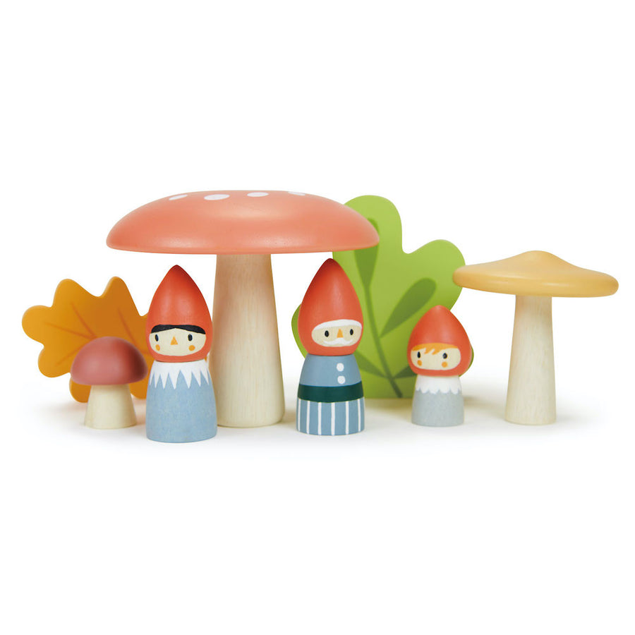 Tender Leaf Toys Woodland Gnome Family TL8388