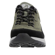 Rieker Sport U0102-54 Black Khaki Lace Up Shoes