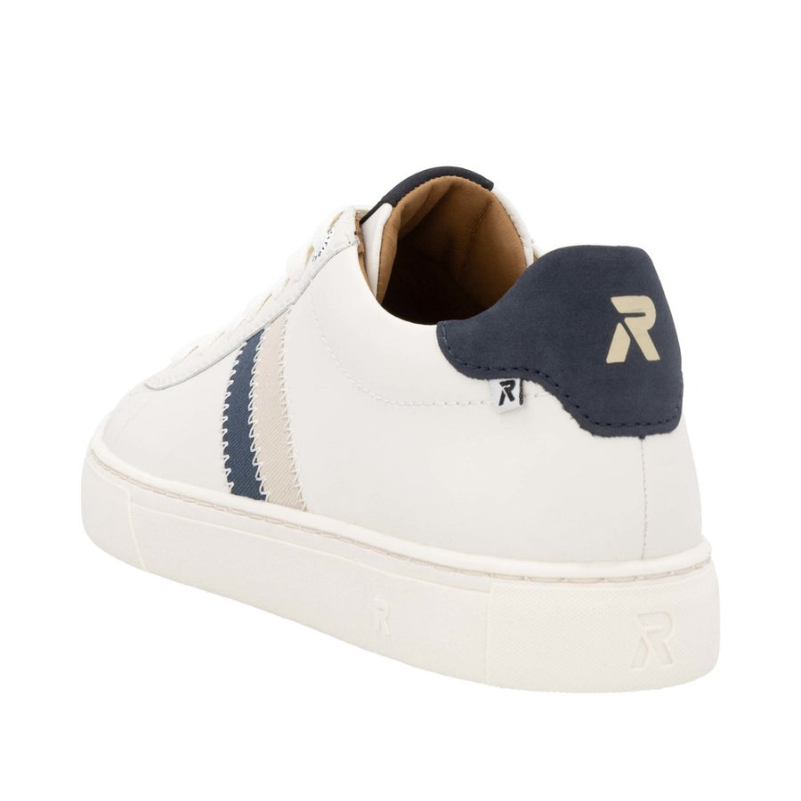 Rieker Sport U0705-80 White Leather Trainers