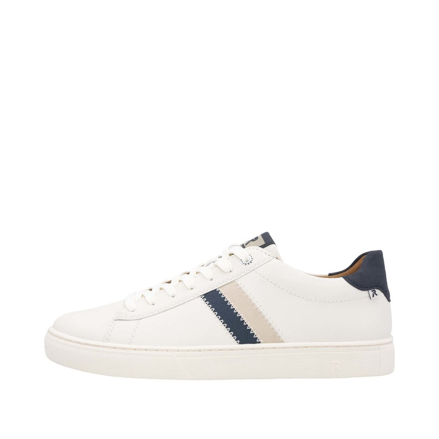 Rieker Sport U0705-80 White Leather Trainers