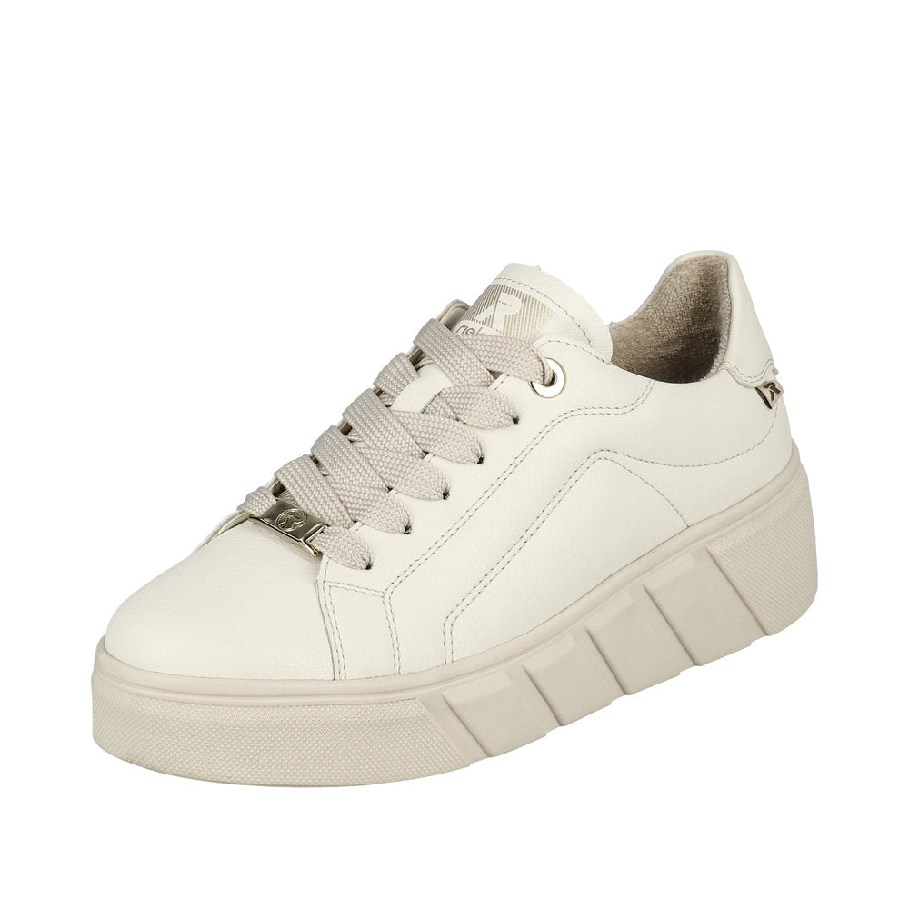 Rieker W0503-80 Off White/Off White Shoes