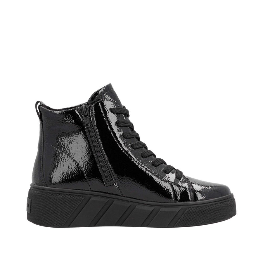 Rieker Sport W0561-01 Black Ankle Boots