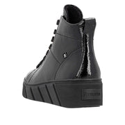 Rieker Sport W0561-01 Black Ankle Boots