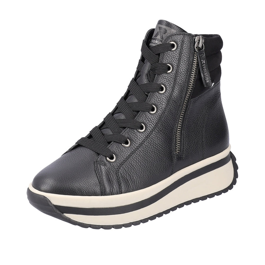 Rieker Sport W0962-00 Black Ankle Boots