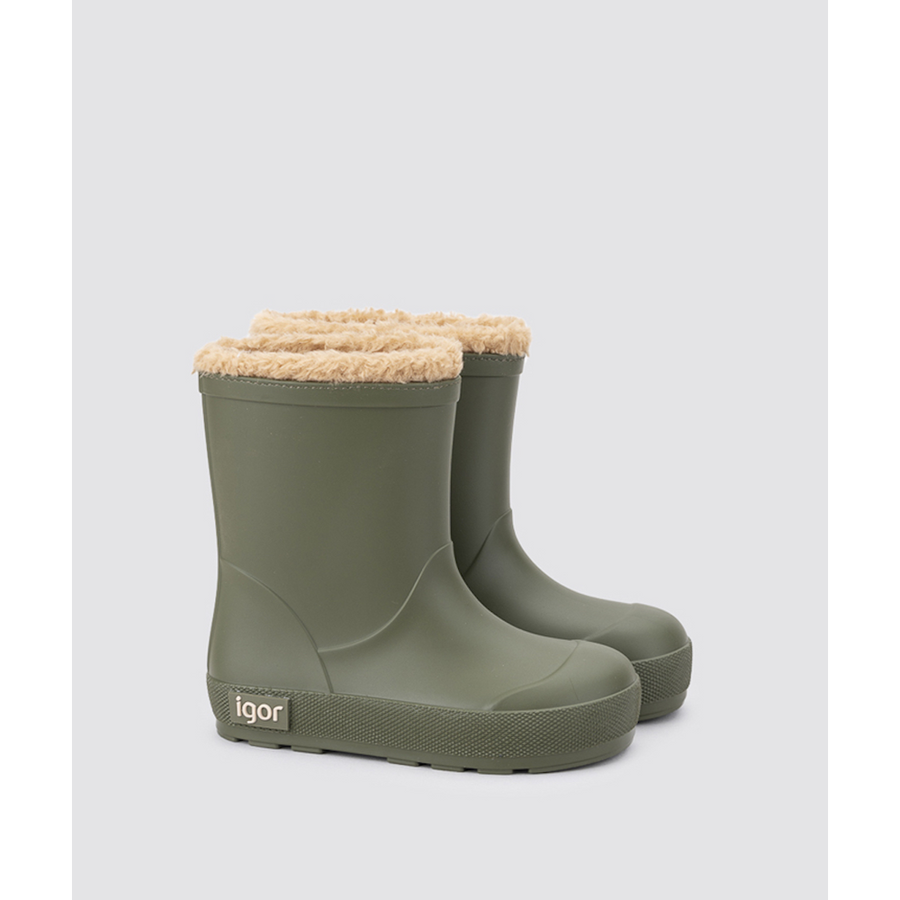 Igor Yogi Borreguito Kaki Wellies