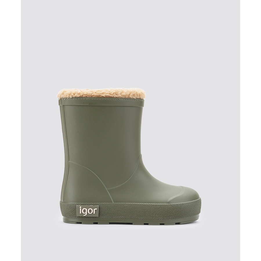 Igor Yogi Borreguito Kaki Wellies