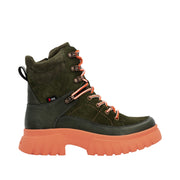 Rieker W1871-54 Leaf/Khaki/Schwarz/Moss Boots