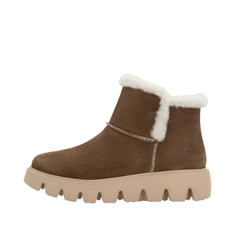 Rieker W2071-20 Sattel/Cotton Boots