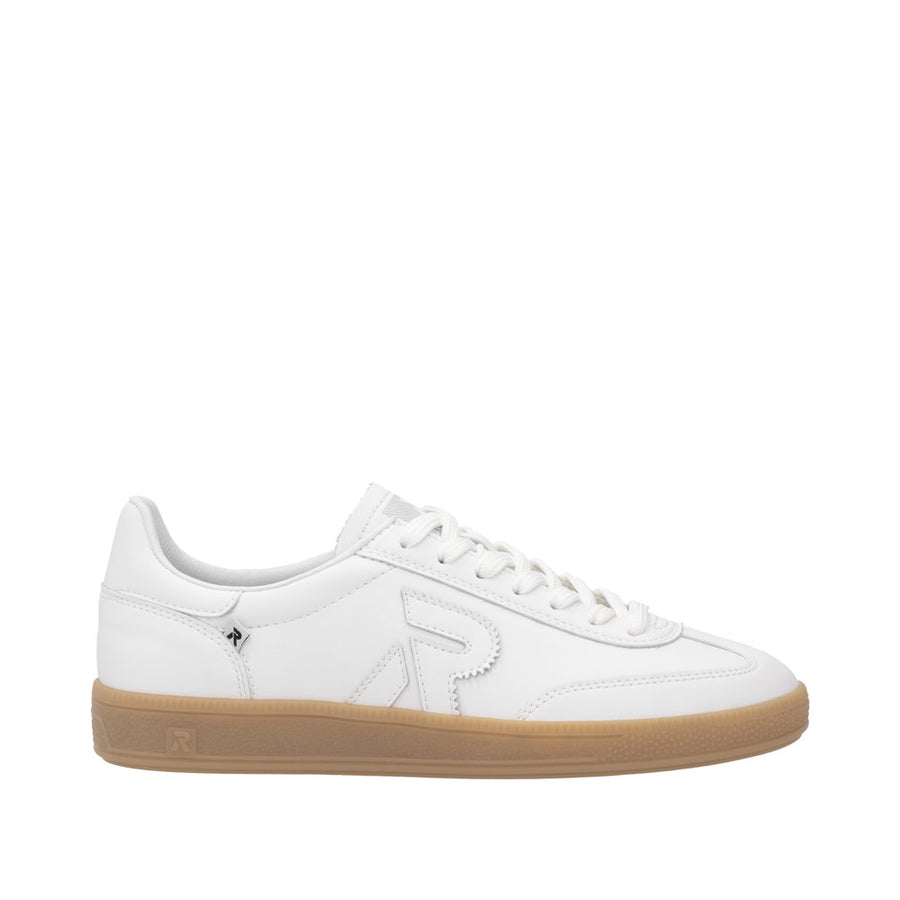 Rieker Sport W2200-80 White Swing2Go Leather Trainers