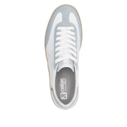 Rieker Sport W2200-84 White Swing2Go Combination Leather Trainers