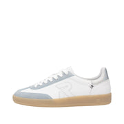 Rieker Sport W2200-84 White Swing2Go Combination Leather Trainers