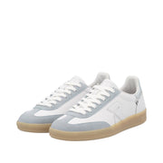 Rieker Sport W2200-84 White Swing2Go Combination Leather Trainers