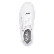 Rieker Sport W2605-80 White Leather Trainers