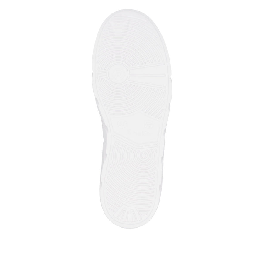 Rieker Sport W2605-80 White Leather Trainers