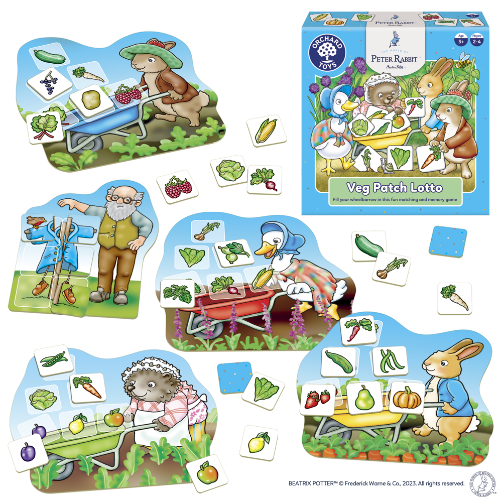 Orchard Toys Peter Rabbit™ Veg Patch Lotto