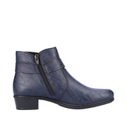 Rieker Y0775-14 Navy Ankle Boots