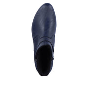 Rieker Y0775-14 Navy Ankle Boots