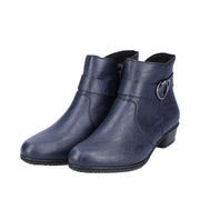 Rieker Y0775-14 Navy Ankle Boots