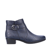 Rieker Y0775-14 Navy Ankle Boots