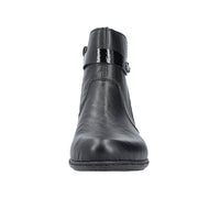 Rieker Y0783-00 Black Ankle Boots