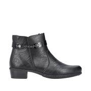 Rieker Y0783-00 Black Ankle Boots