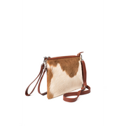 Lapella Yasmin Crossbody/ Clutch Bag Cow Hair Leather