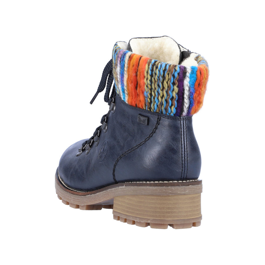 Rieker Z0445-14 Pazifik/Orange-Multi Boots