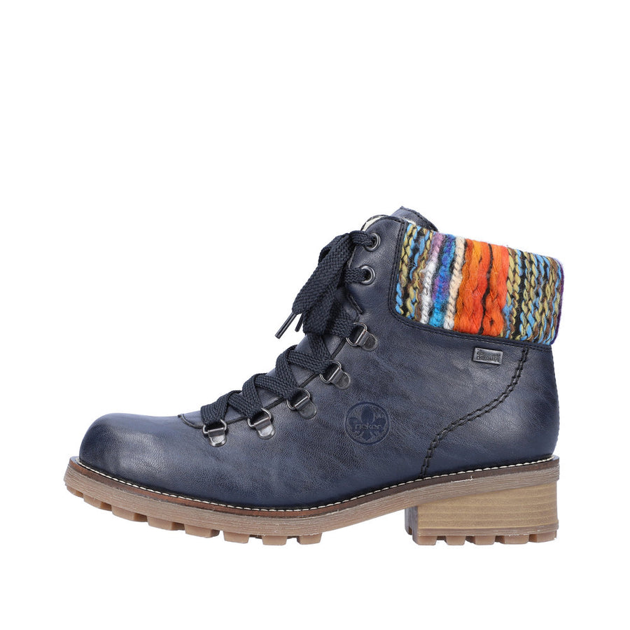 Rieker Z0445-14 Pazifik/Orange-Multi Boots