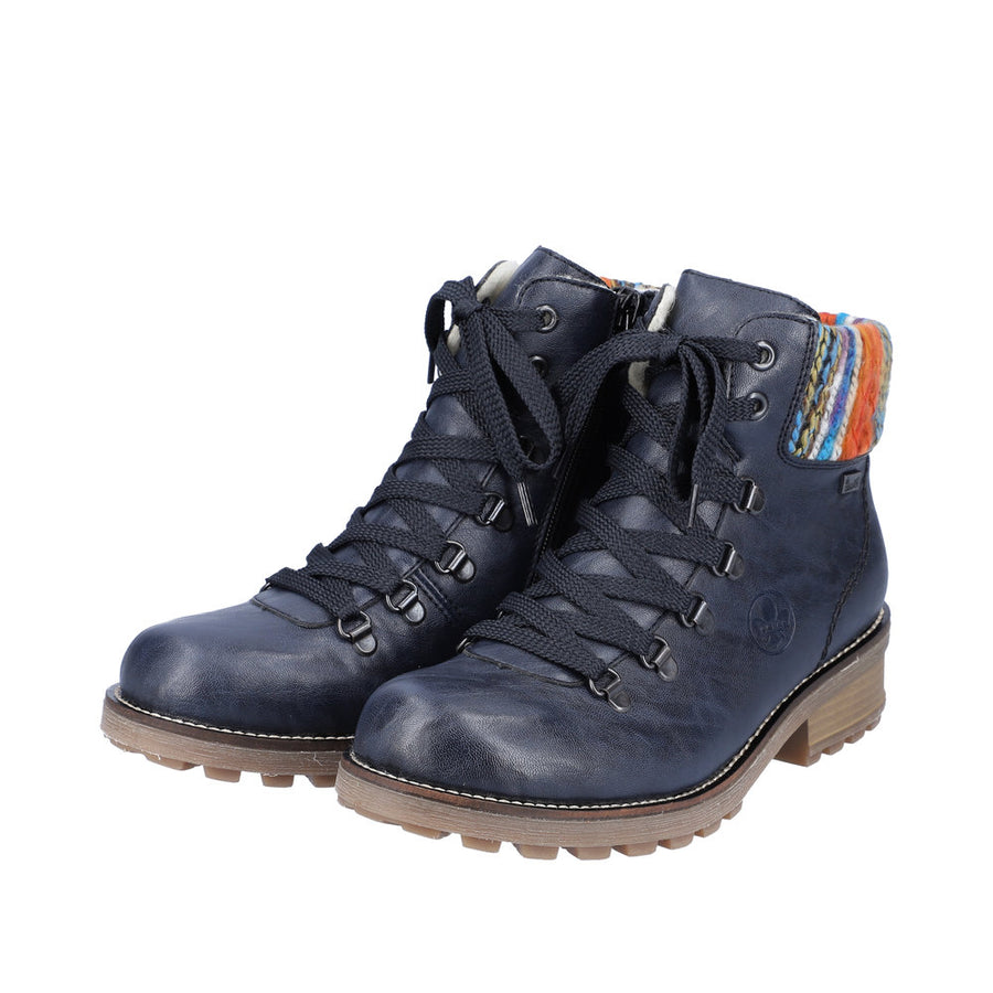 Rieker Z0445-14 Pazifik/Orange-Multi Boots