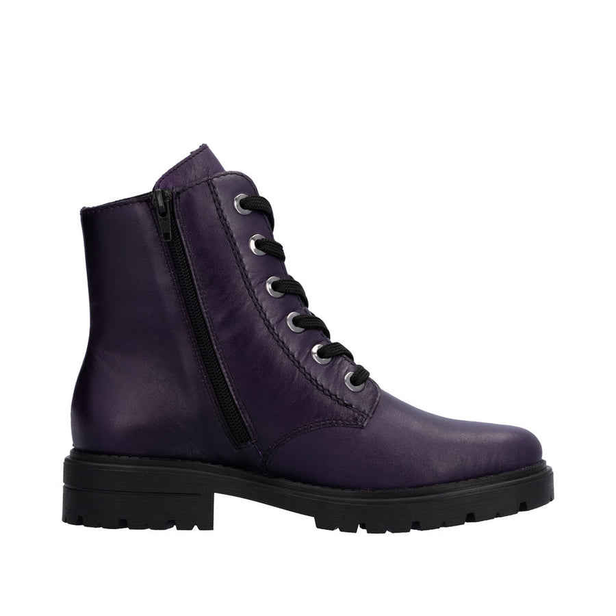 Rieker Z2841-30 Aubergine/Aubergine Boots