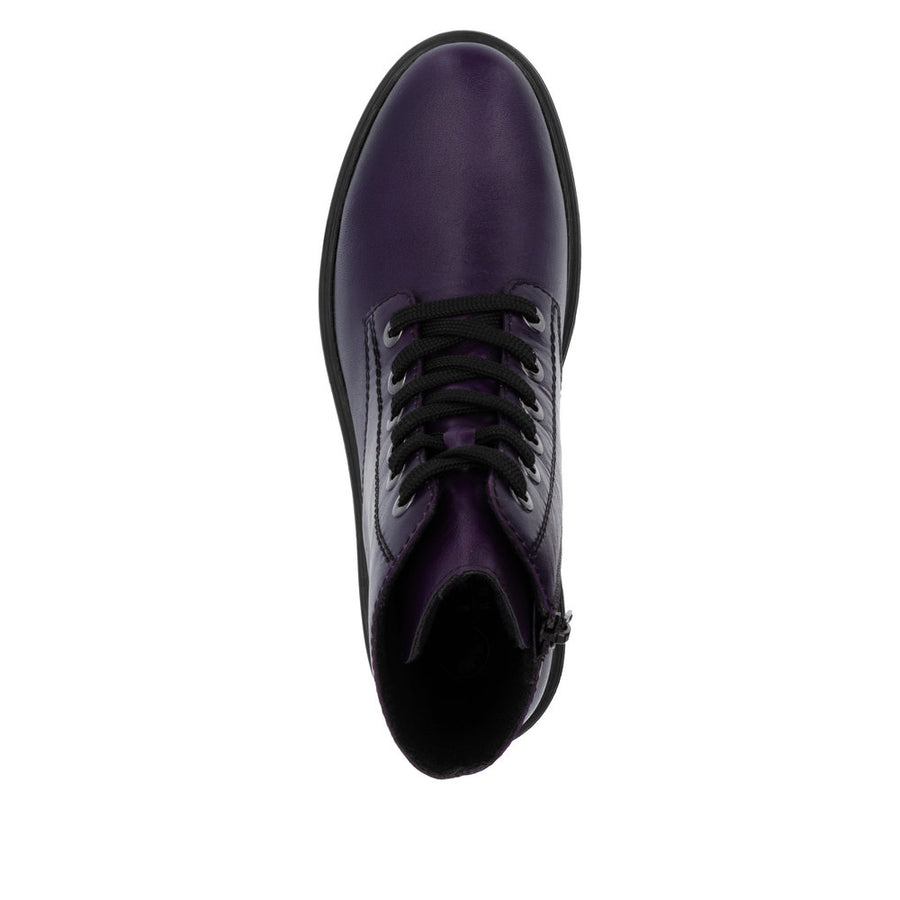 Rieker Z2841-30 Aubergine/Aubergine Boots