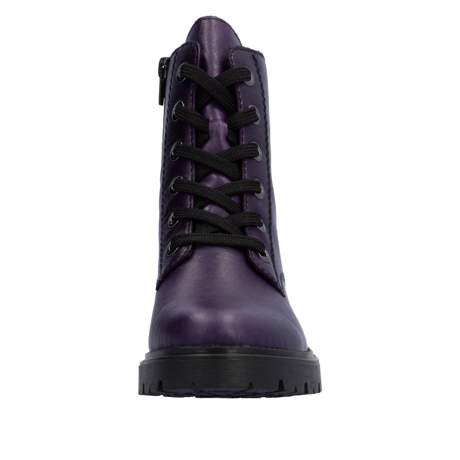 Rieker Z2841-30 Aubergine/Aubergine Boots