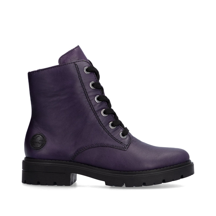 Rieker Z2841-30 Aubergine/Aubergine Boots