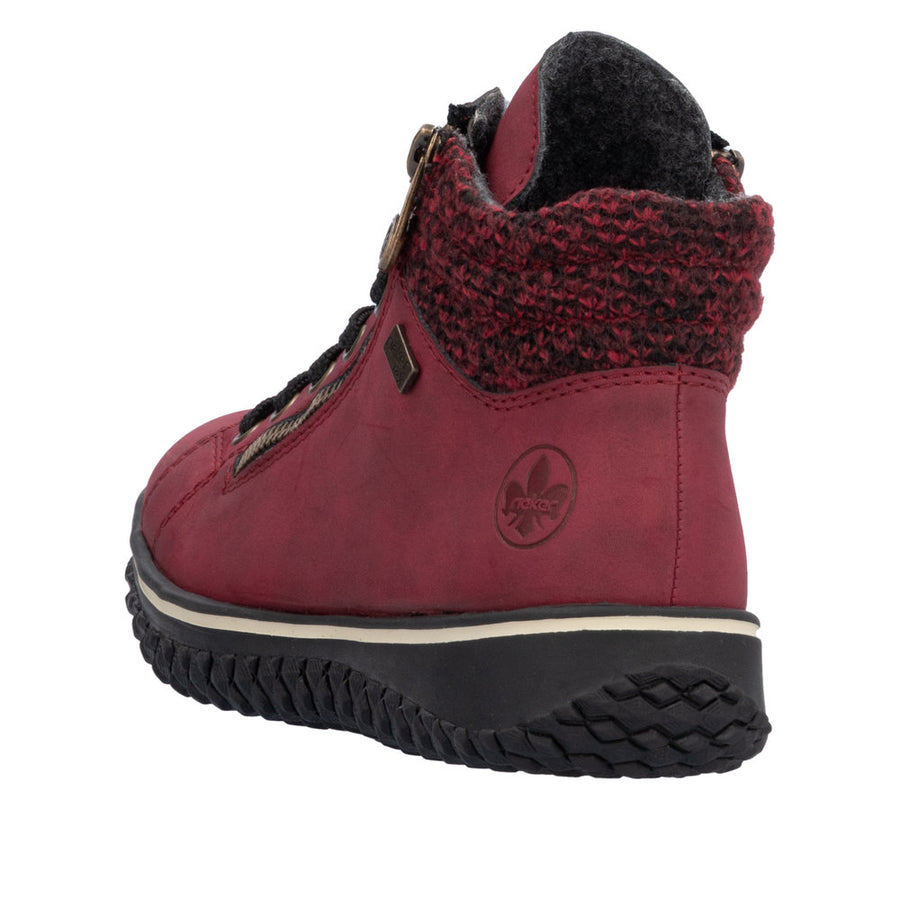 Rieker Z4263-35 Rot/Rot/Brown Boots