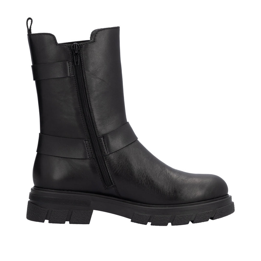 Rieker Z9177-00 Black/Black Boots