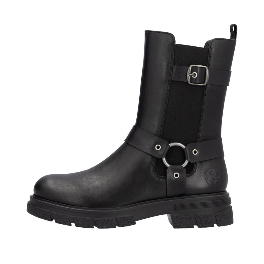 Rieker Z9177-00 Black/Black Boots