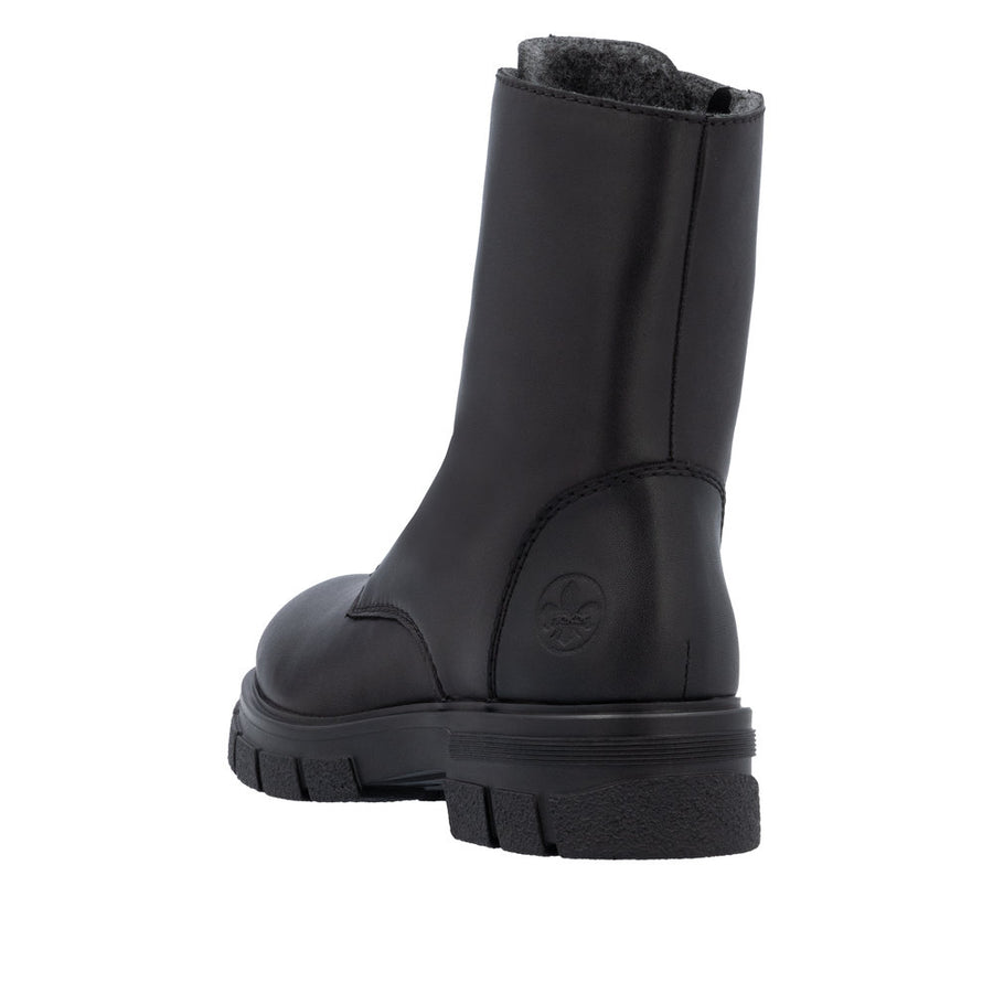 Rieker Z9179-00 Black/Black Boots