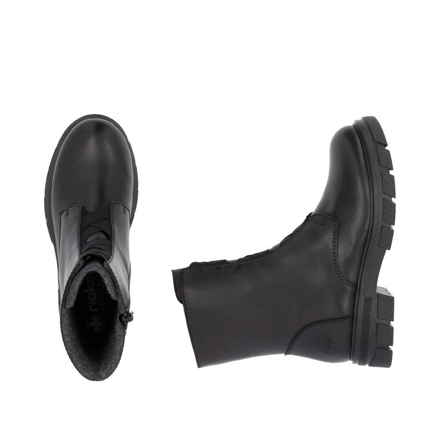 Rieker Z9179-00 Black/Black Boots