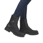 Rieker Z9179-00 Black/Black Boots