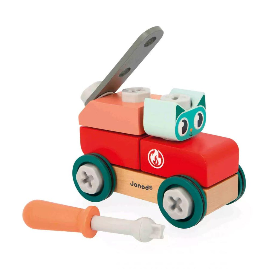 Janod Brico'Kids - Diy Car - Cat J06452