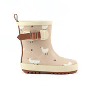 Lazy Dogz Downy Beige Toddler Wellies