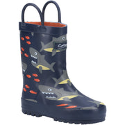 Cotswold Puddle Waterproof Pull On Shark Wellies