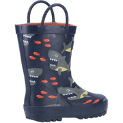 Cotswold Puddle Waterproof Pull On Shark Wellies