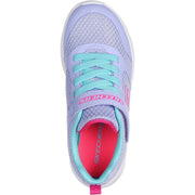 Skechers Microspec Max - Racer Gal Periwinkle/Aqua Trainers