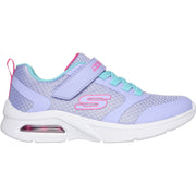 Skechers Microspec Max - Racer Gal Periwinkle/Aqua Trainers