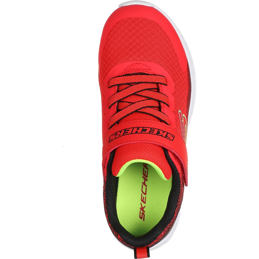 Skechers Microspec II - Zovrix Red/Black Trainers