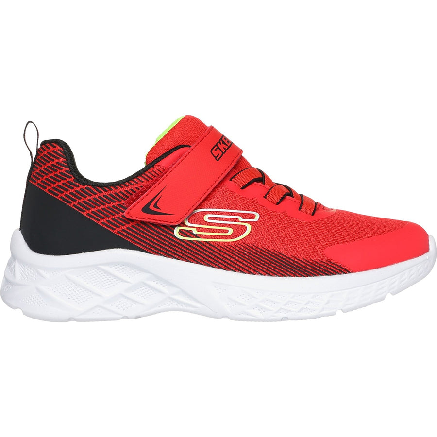 Skechers Microspec II - Zovrix Red/Black Trainers