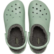 Crocs Moss/Multi Classic Lined Clog