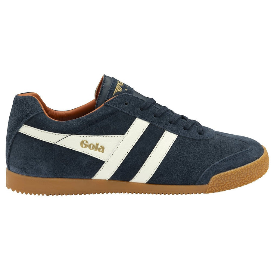 Gola Harrier Navy/Off White/Moody Orange Mens Trainers