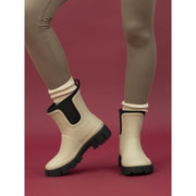 Lazy Dogz Lake Cream Ankle Wellies